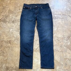 Levi's 511 Men's Straight Leg Jeans in Dark Blue 34 32L